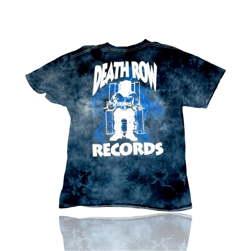 Death Row Records Vintage Style Puff Ink T-Shirt: GUC: Tie Die shirt: Streetwear